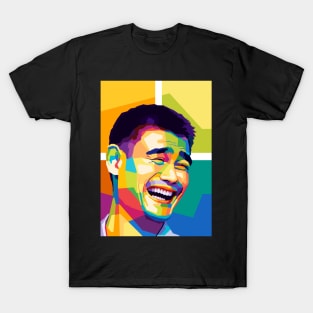 Yao Ming Meme Wpap Pop Art T-Shirt